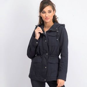 Lucky Brand Anorak Dark Navy Jacket 